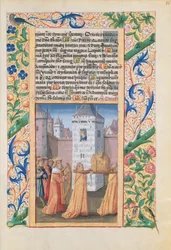 David escoltando el Arca de la Alianza a Jerusalén, del 